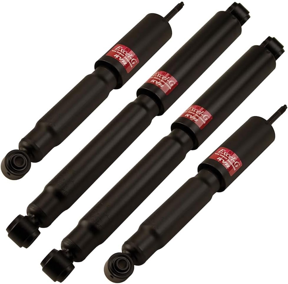 Set of 4 Excel-G Shocks Struts For Nissan D21 Hardbody Pickup Truck 2WD RWD 1986-1997 - BuyAutoParts 77-62861AQ New