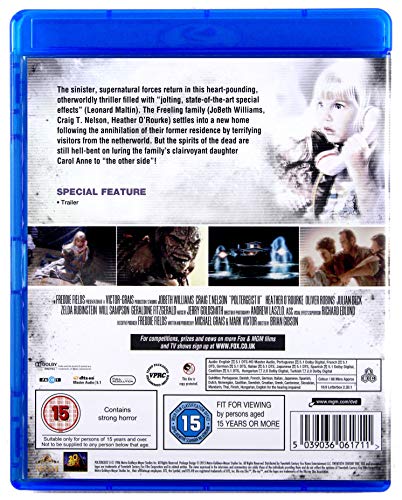 Poltergeist 2 BD [Reino Unido] [Blu-ray]