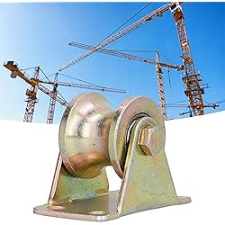 CUTULAMO Rueda con Soporte, Rueda de Puerta rodante de Uso Amplio para Puertas de Perro para Puertas correderas