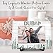 valucise Dubai Pictures Frame, Wooden Desktop Photo Frame with Stand, Dubai Souvenirs For Woman Man, Dubai Family Vacation, Dubai Wedding Gifts, Farmhouse Home Living Room Bedroom Decoration -a62