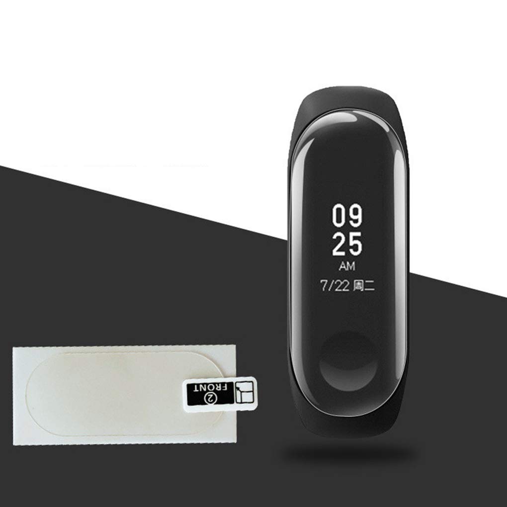 Gonee Sostituzione 5 / 10PCS / Set per Xiaomi Mi Band 4 3 2 Pellicola Protettiva Smart Wristband Bracciale Protezione per Schermo Intero