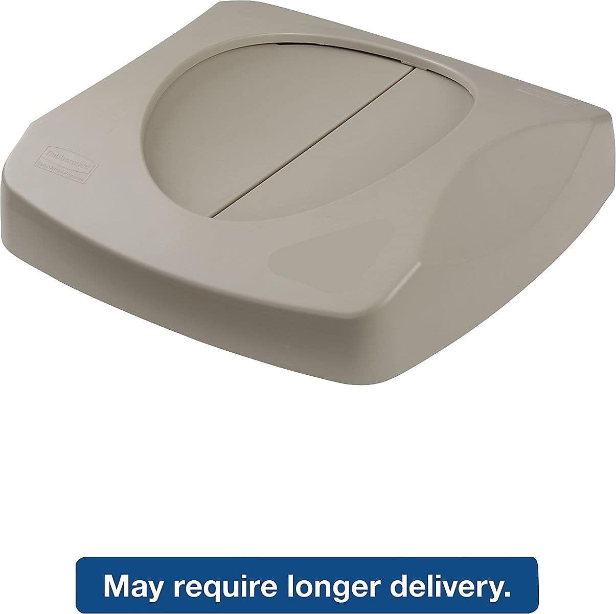 RCP268988GRA - Untouchable Square Swing Top Lid