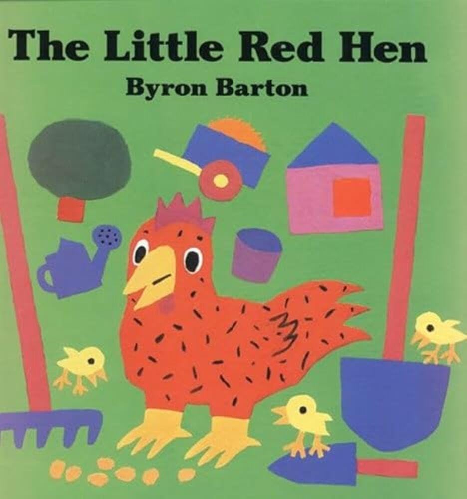 Little Red Hen Big Book: A Funny Classic Folktale about Work Ethic for Children (Ages 3-6)