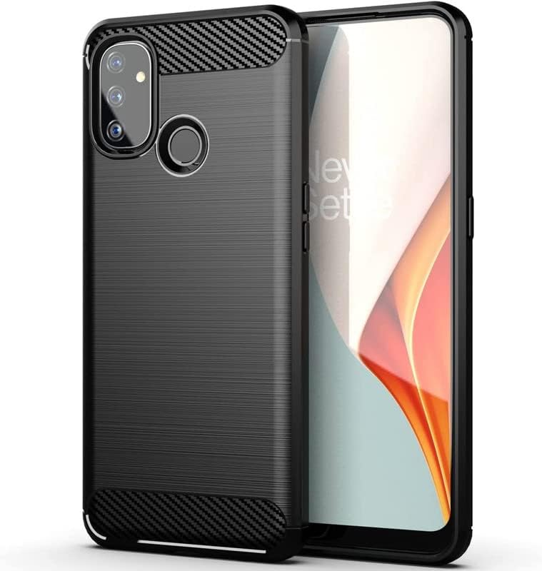 Image of Basic Case for Oneplus Nord N100 (Carbon Fibre Black)
