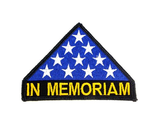 In Memoriam United States Veterans Embroidered Military Patch Iron Sew PWPM5025
