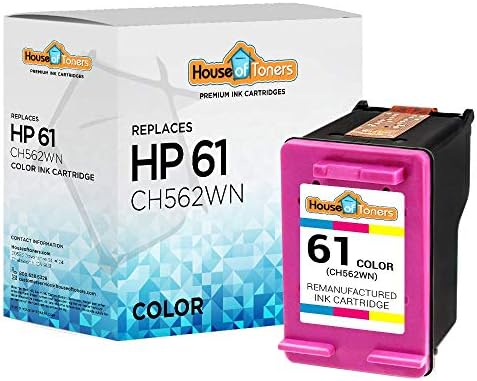 Houseoftoners Remanufactured Ink Cartridge Replacement for HP 61 CH562WN (1 Color)