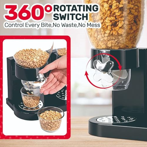 Dispensador de cereales de 2 litros para evitar derrames y bolsas abiertas en despensa 7