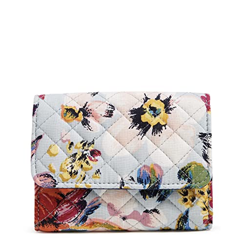 Image of Vera Bradley Women's Cotton Riley Compact Wallet With