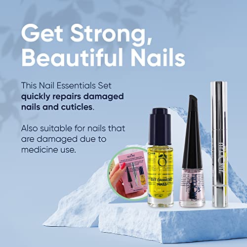 Herome 3-in-1 Set Rinforzante Unghie con Smalto