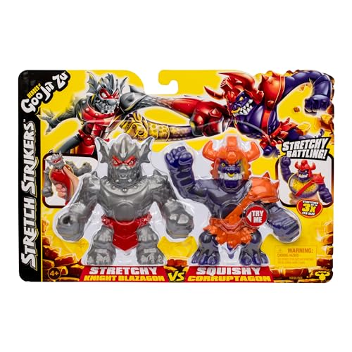 Figuras elásticas Heroes of Goo Jit Zu Stretch Strikers que se estiran x3 2