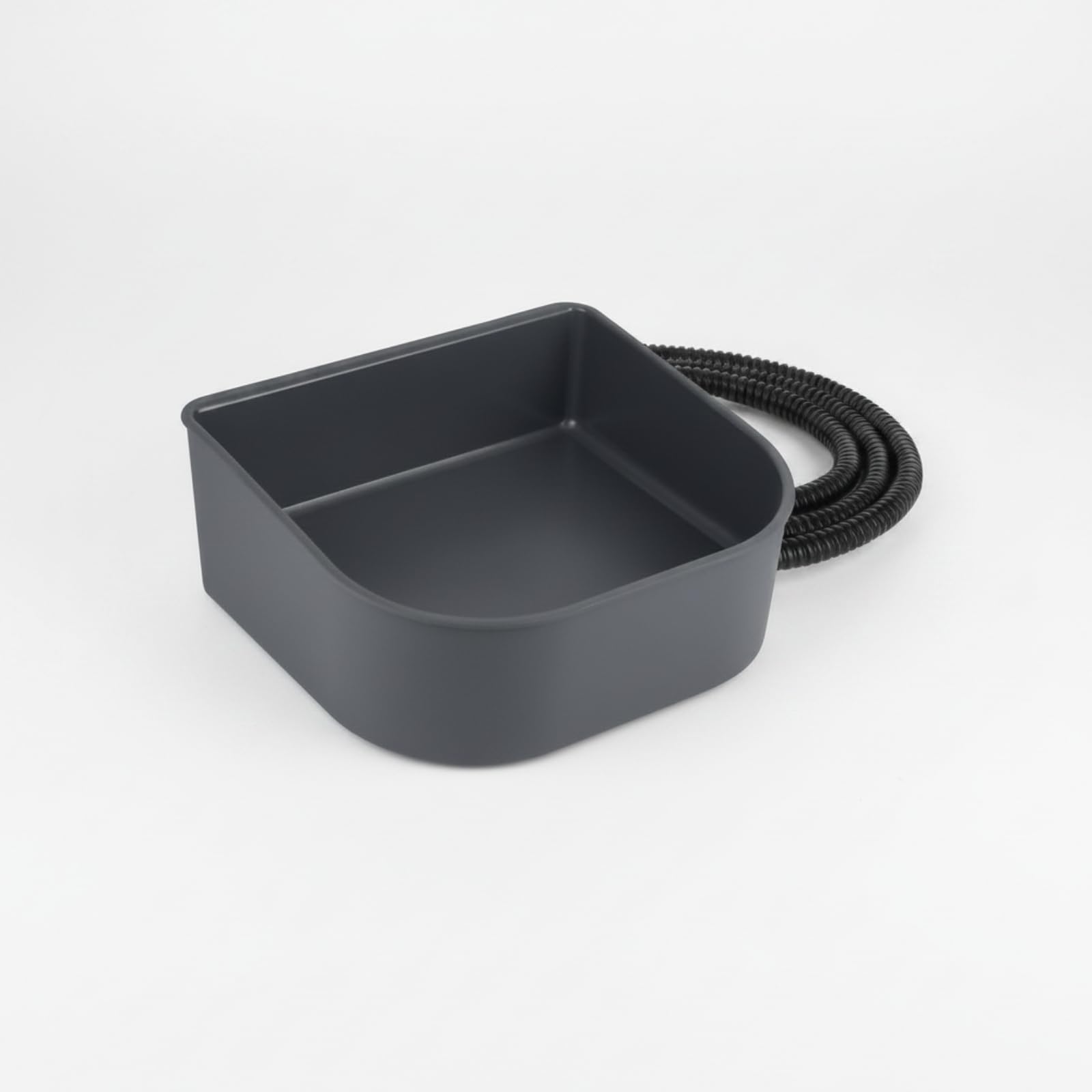 Recipiente para Beber con Cable Alimentación Anticongelante Pequeño para Gatos, Patio, Hábitat Conejos