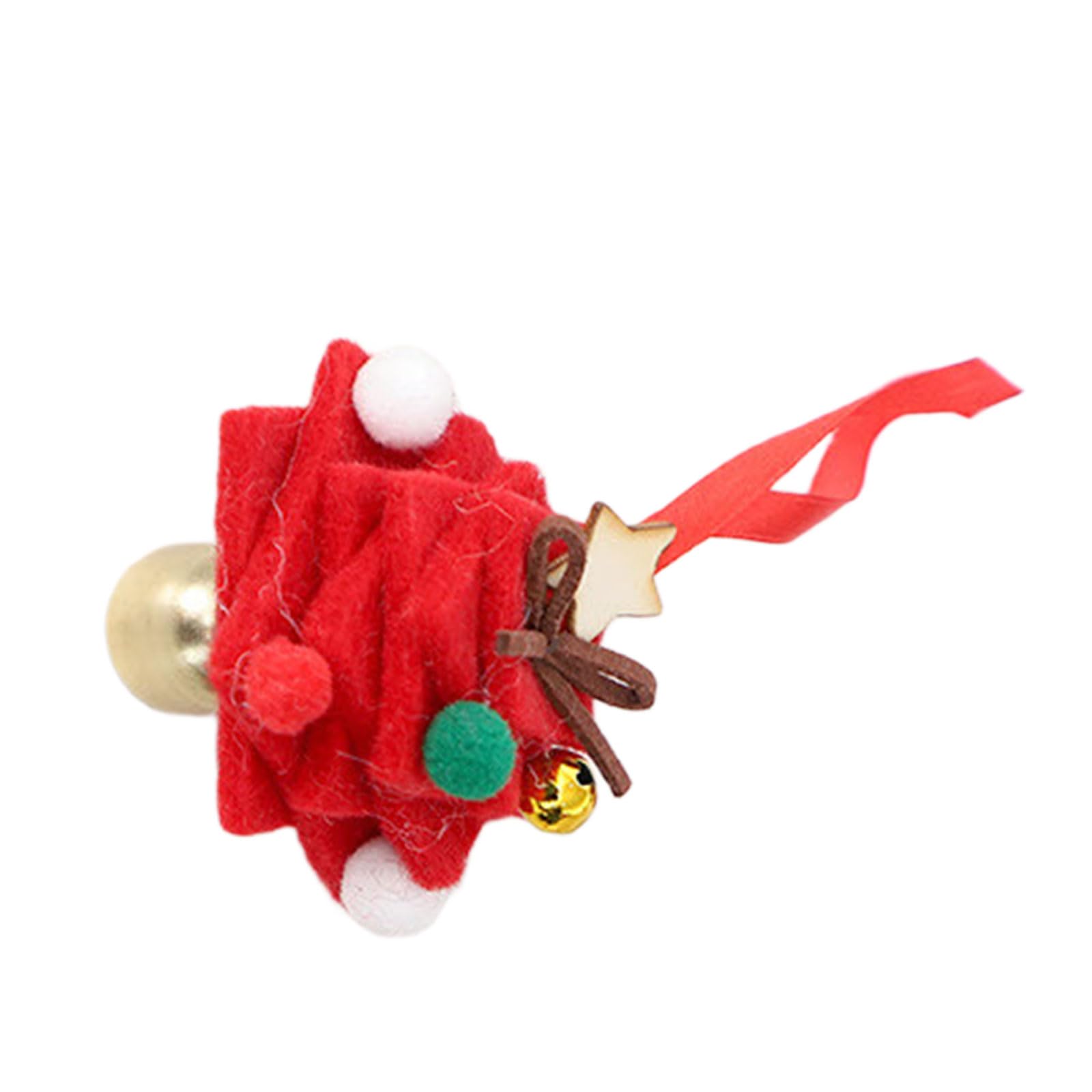 KAQNTUD Handmade Miniature Felt Tree Festive Hanging Decoration for Car Interior Mantle Parties Noise Reducing Wool Felt Decoration