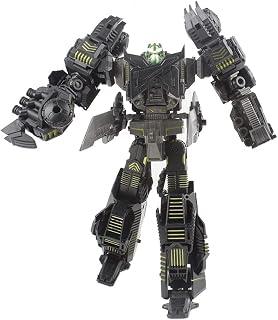 Transformers toys: Black, Six-sided Beast Small Proportion Mobile Toy Action Doll, Deformation Toy King Kong Robot, Children's Toys Aged 8 And Above. Toy Height 12 Inches