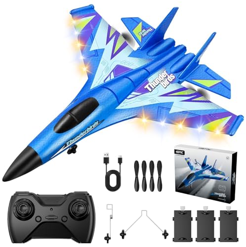 Foam RC Plane 3 Batteries, Remote Control Airplane RC Jet