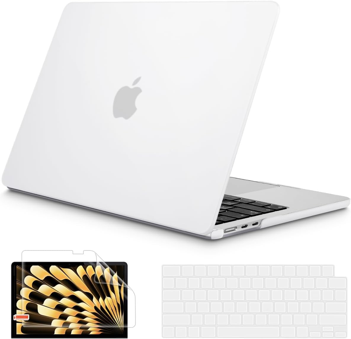 See full amazon price history chart for OJOS Clear Case for MacBook Air 15 INCH 2023 M2 Chip A2941 Case with 15.3" Plastic Hard Shell with Keyboard Cover and Screen Protector, Clear Matte OJOS Clear Case for MacBook Air 15 INCH 2023 M2 Chip A2941 Case with 15.3" Plastic Hard Shell with Keyboard Cover and Screen Protector, Clear Matte (B0CJG2NP4M) Amazon Price History, Amazon Price Tracker
