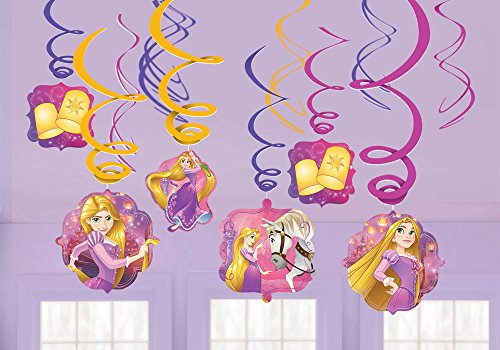 amscan Tangled Swirl Decorations