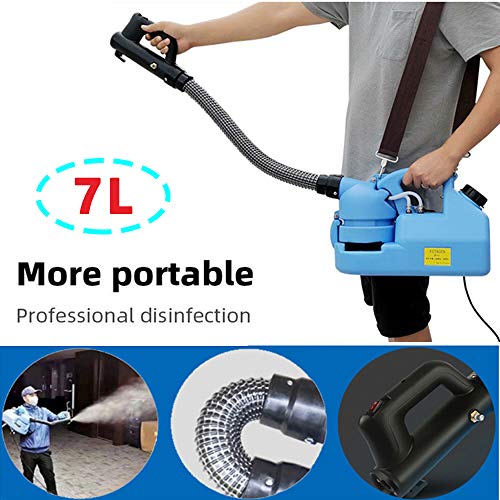 Kerrogee 7L Portable Electric ULV Sprayer, Upgraded 80cm Spout, Ultra-Low Capacity Fogger, Mosquito