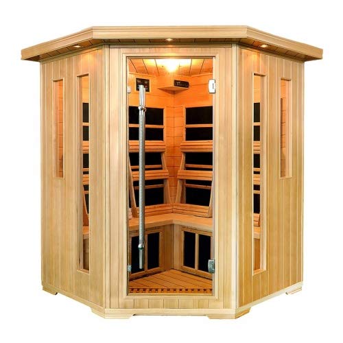 Infrarot Wärmekabine MONTREAL 4 Person Infrarotsauna Infrarotwärmekabine Cover