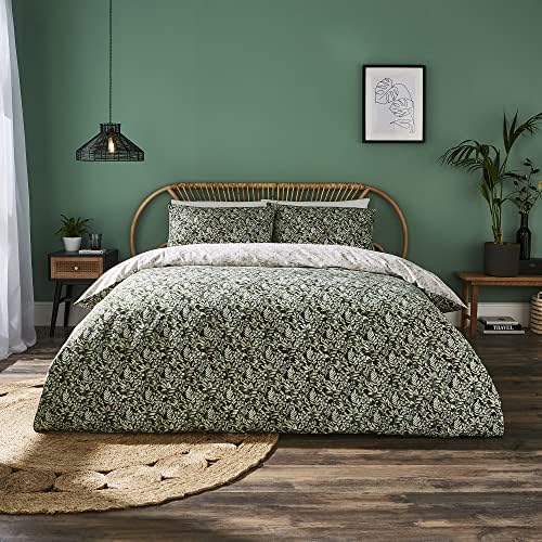 furn Forest Fauna Duvet Cover Set, Emerald, Double Amazon.co.uk Home