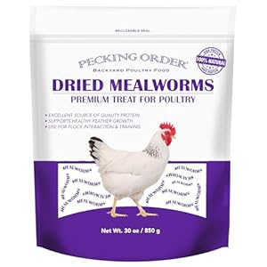 Pecking Order Dried Mealworms, 30 oz