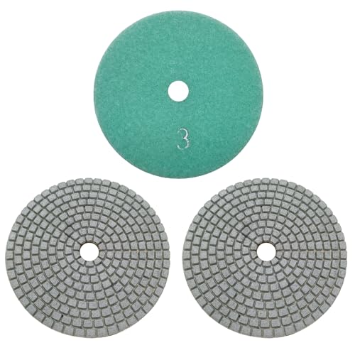 Tampons de polissage diamant pour un éclat miroir sur béton et granit