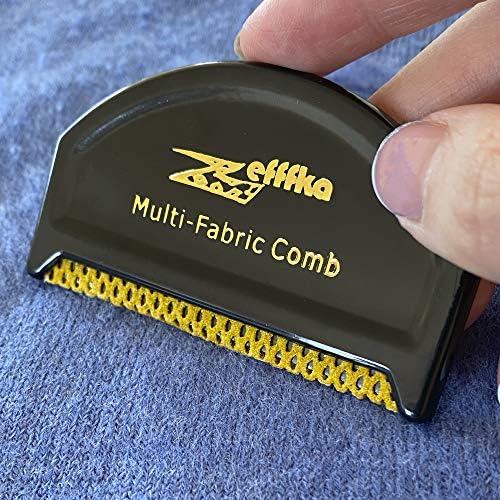 ZEFFFKA mere Fine Wool Clothes Sweater Multi-Fabric Garments De-Pilling De-Fuzzing Comb Lint Fuzz Balls Remover Pills Cleaner and Shaver