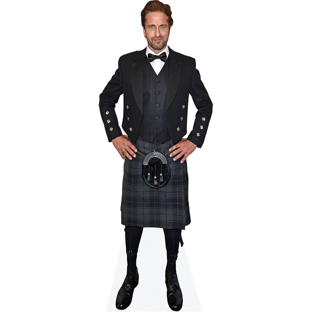 Celebrity Cutouts Life Size Cutout Gerard Butler (Kilt)