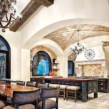 Amazon.com: Metal Solid Mounted Medallion Hand-painted Wall