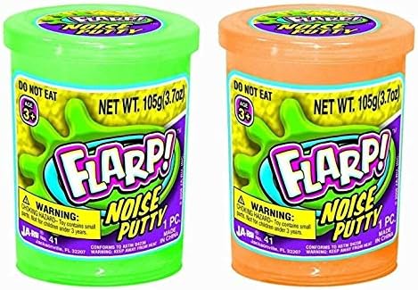 Ja-Ru Flarp Fart Noise Putty, 2-pack