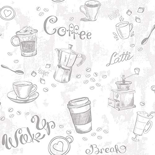 Landhaus Tapeten Italien Kaffee Küche Cover