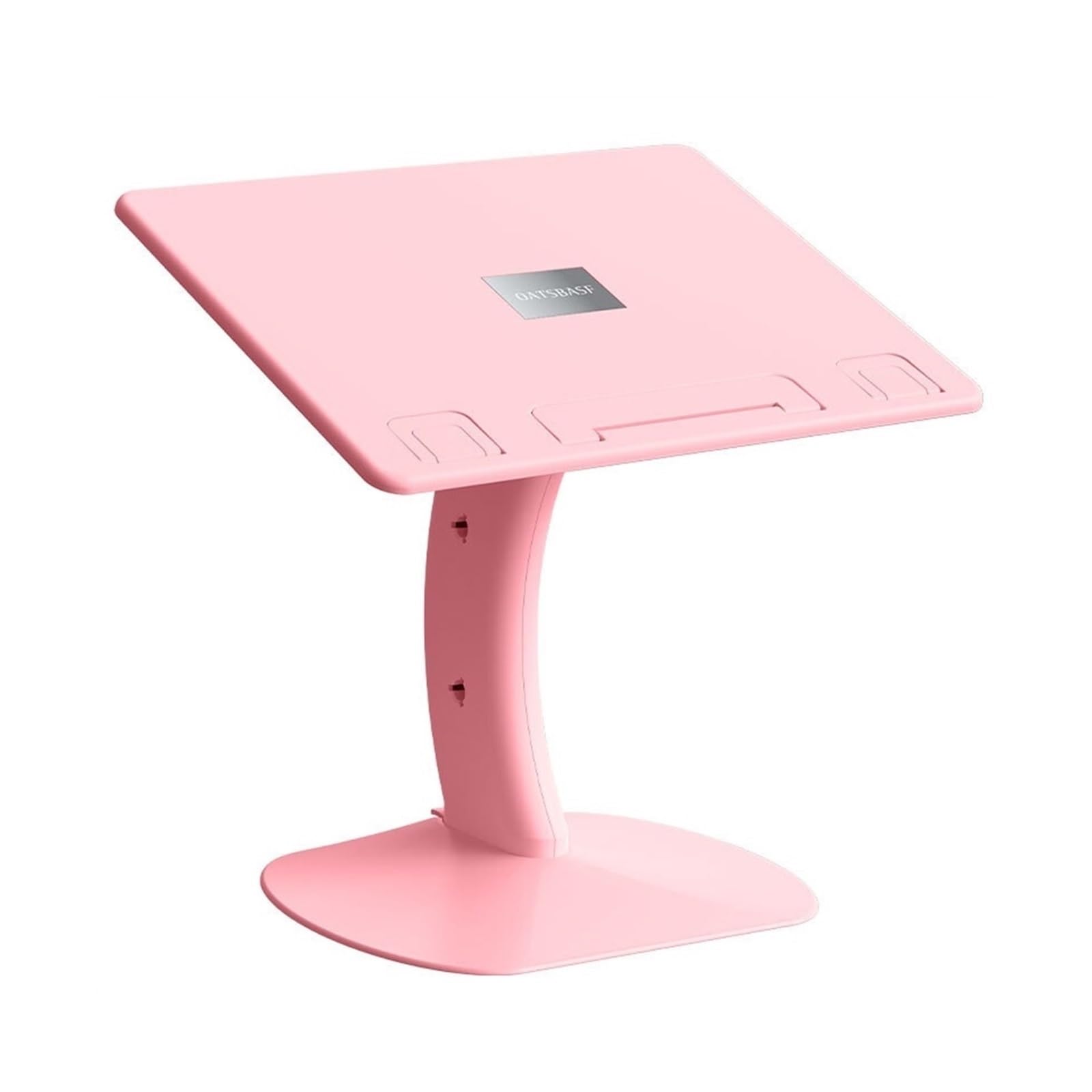 Soporte para proyector, soporte de bandeja para proyector, soporte ajustable para pared, sofá, cama, mesita de noche, mesa vertical portátil, estante de altura ajustable (blanco)