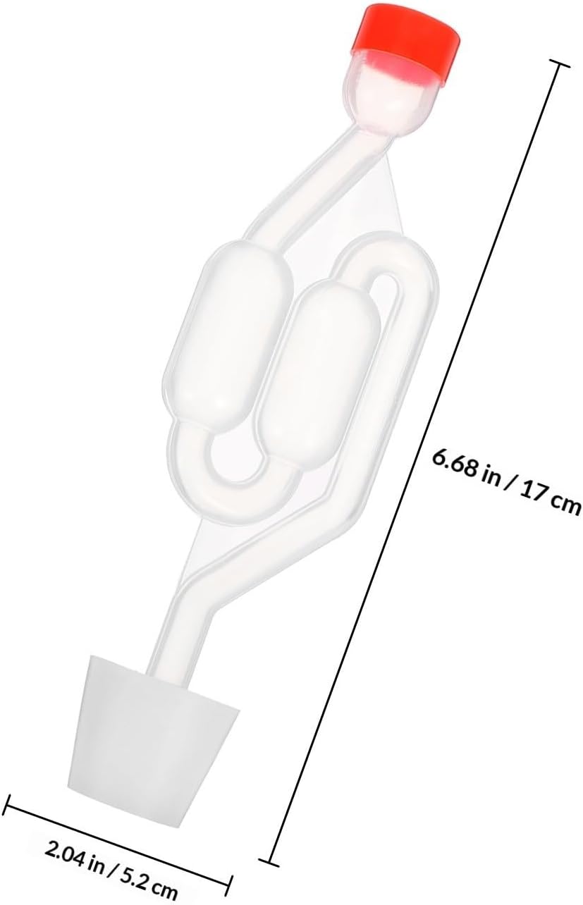 Oktoberfest Decorations S Shape Brewing Airlock 3 Sets Silicone PP