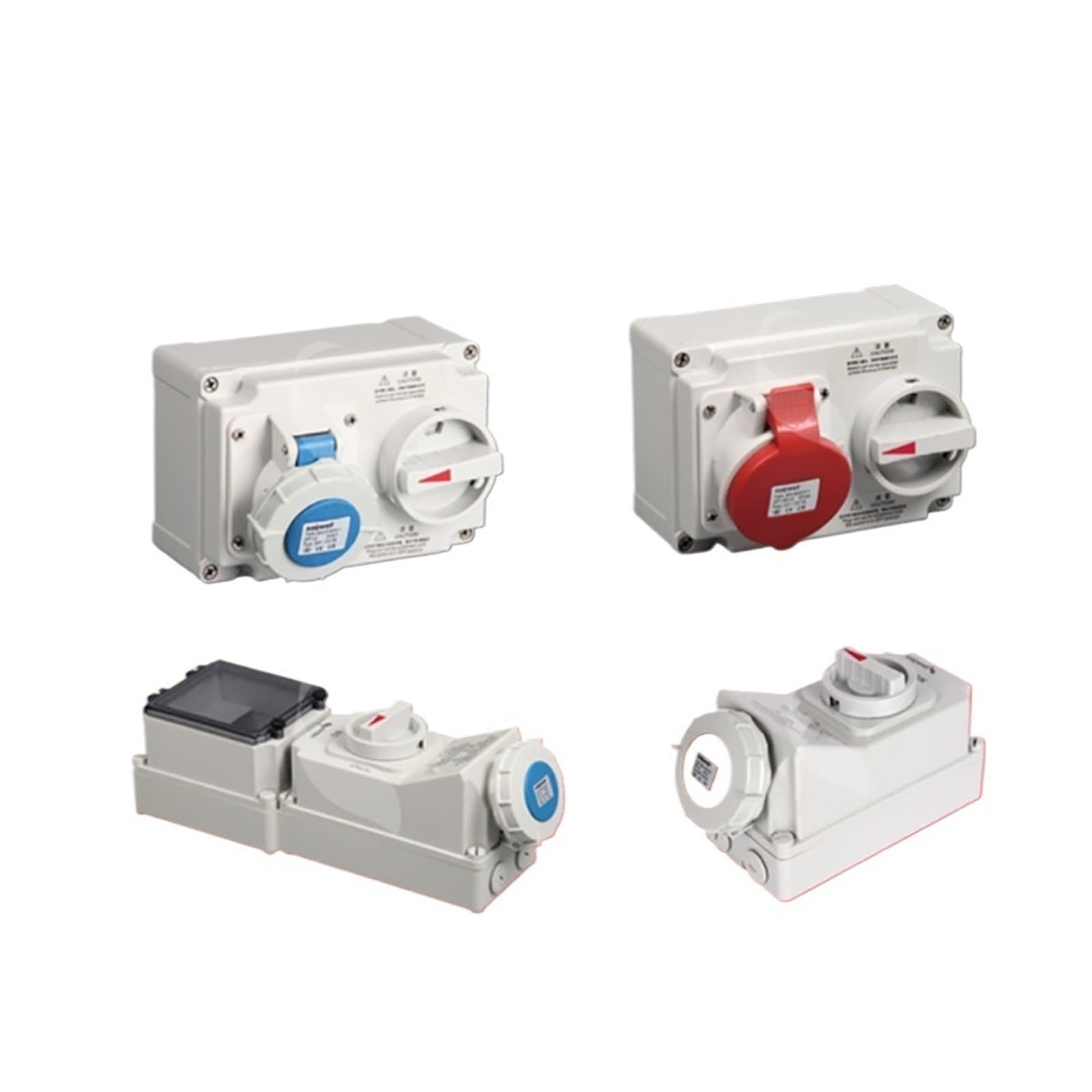 1 Uds. Enchufe de Enclavamiento mecánico IP67 Conector Industrial Resistente al Agua Controlador Toma Corriente Enchufe Interruptor estándar Europeo(SP-7276 5P 16A)