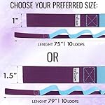 TECEUM Stretching Strap for Yoga & Physical Therapy – 10 Loops – Non-Elastic Leg Stretch Straps for Stretching, Exercising, Pilates, Post-Injury Rehabilitation for All Levels – Men & Women - Image 4