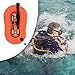 kowaku Diving Snorkeling Donut Wing Single Tank,Scuba BCD Set Accessory,BCD Buoyancy Compensator,for Underwater,Outdoor,Snorkeling, Orange