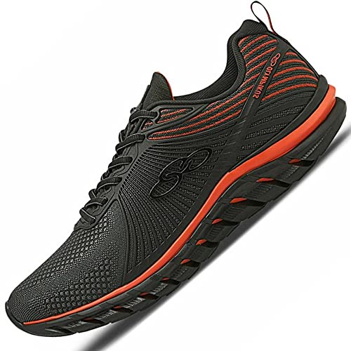 Tênis Olympikus Linear Masculino Academia - Fitness Preto/Laranja 45