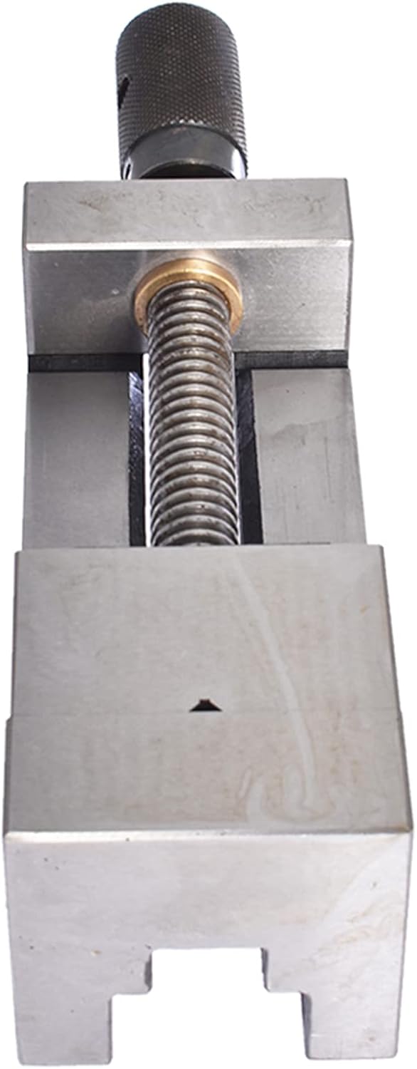 Accuracy Grinding Screwless Mini Insert Vise 3 Inch, Accuracy Toolmakers Vise Fit for Milling Machine and Drilling Machine