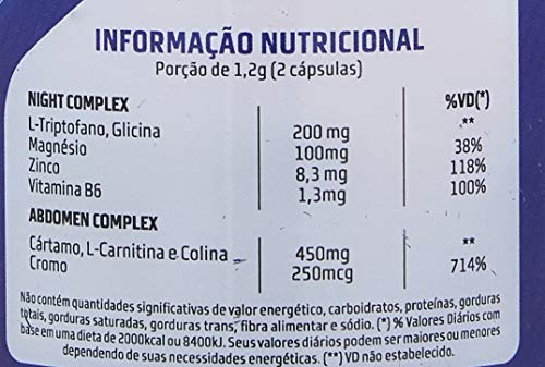 Night Abdomen, Bodyaction, 60 Cápsulas