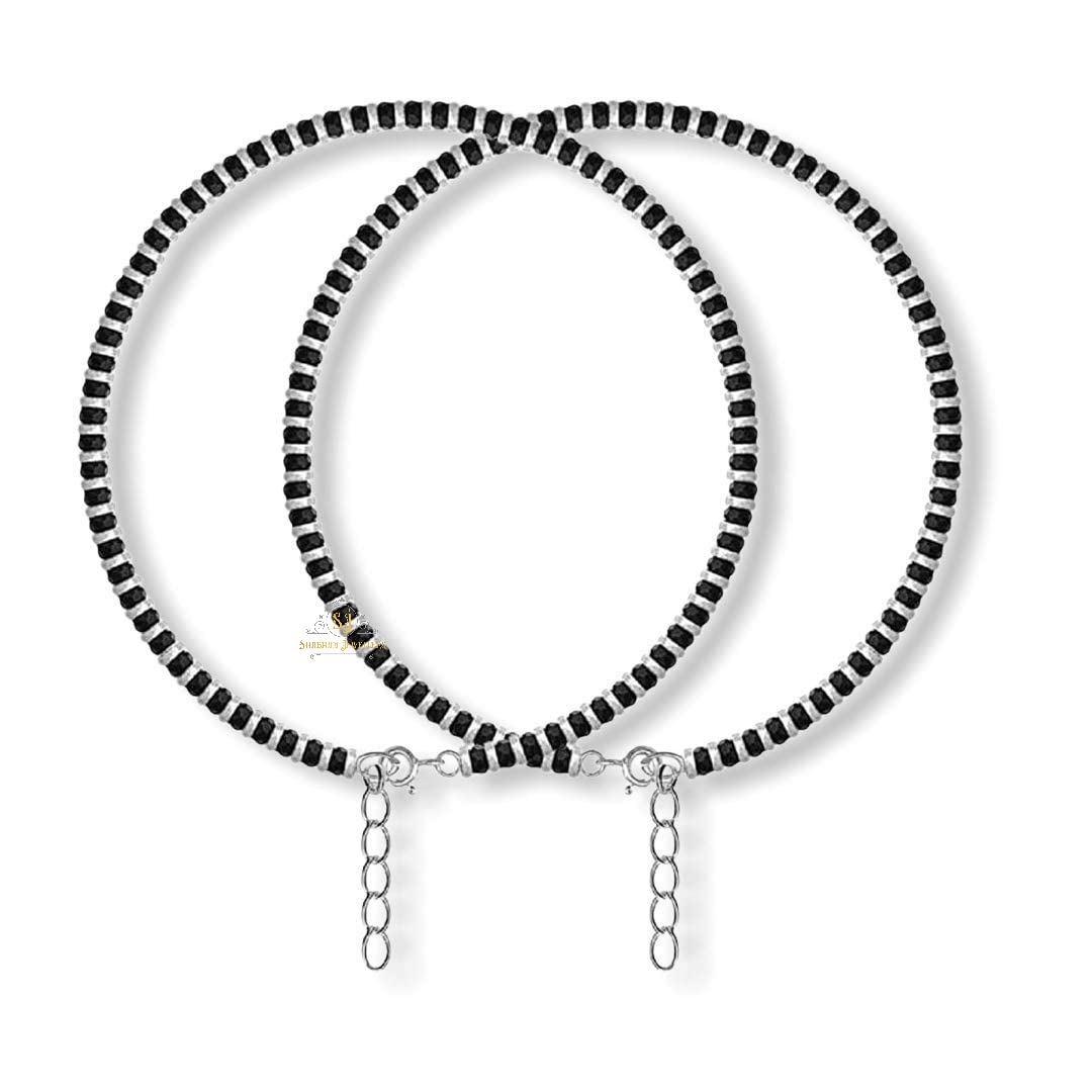 See full amazon price history chart for SJ SHUBHAM JEWELLERS™ Pure 925 Sterling Silver Small Crystal Beads Nazariya Anklet Payal for Women (Black) Gifts for Women (Nazariya Pair) SJ SHUBHAM JEWELLERS™ Pure 925 Sterling Silver Small Crystal Beads Nazariya Anklet Payal for Women (Black) Gifts for Women (Nazariya Pair) (B0927VYTPY) Amazon Price History, Amazon Price Tracker
