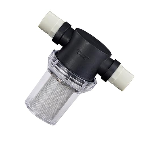 PRETYZOOM High-pressure Water Filter with Pvc and Mesh for Garden Hose Washing Machine and Pressure Washer Water Filtration