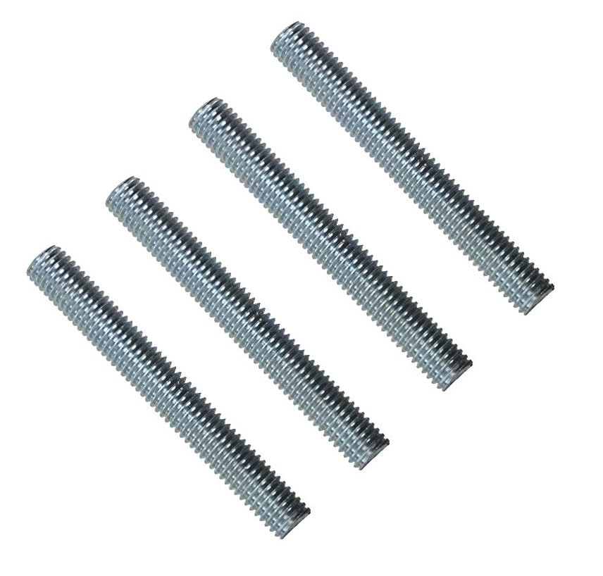 TERF® M10 (10mm) X 70mm Fully Threaded Studding Rod Bar M10 for Ø 10mm (3/8'') Diameter X 70mm (2.75'') Length All Threads Resin Anchor Studs Bar Rod Screw - Pack of 4
