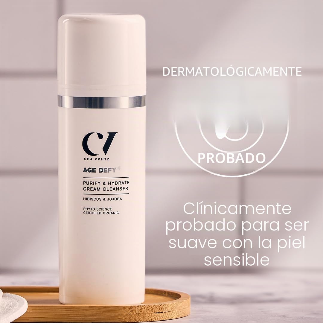 Green People Crema Limpiadora Purificante e Hidratante, 150ml | Limpiador Facial Apto para Piel Madura, Libre de Parabenos, Libre de Crueldad, Limpiador Facial Orgánico