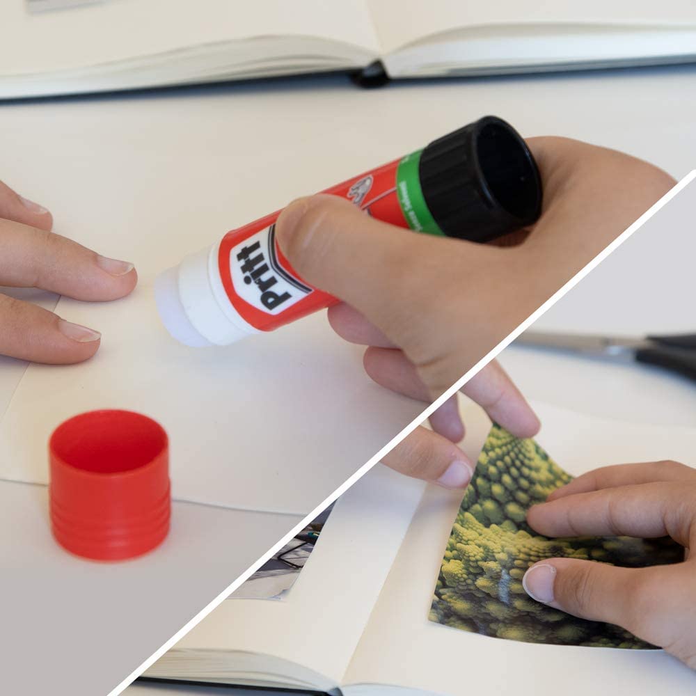 Pritt Klebestift, sicherer und kinderfreundlicher Kleber für Kunst und Bastelarbeiten, starker Klebstoff für Schule & Bürobedarf, 36x22g Pritt Stift