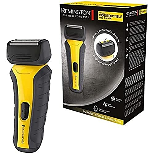 Remington Rasoir Electrique Homme, Guide de Coupe Barbe de 3 Jours, Système 3X Flex, Technologie Constant Contour, Tondeuse Intercept, Etanche - PF7855 Indestructible