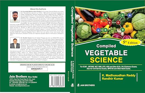 Image of Complied Vegetable Science (Objective Series)