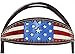 Tahoe Tack Patriotic Hand Painted American Flag Western Browband Headstall with Matching Reins & Breast Collar, Full Size