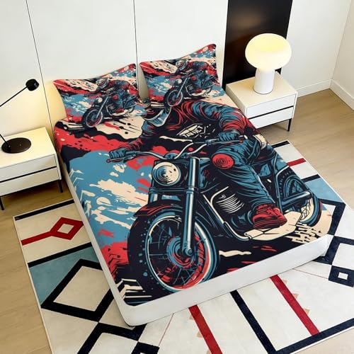 Cadeau maison moderne housse matelas 90x200 graffiti ado - 6