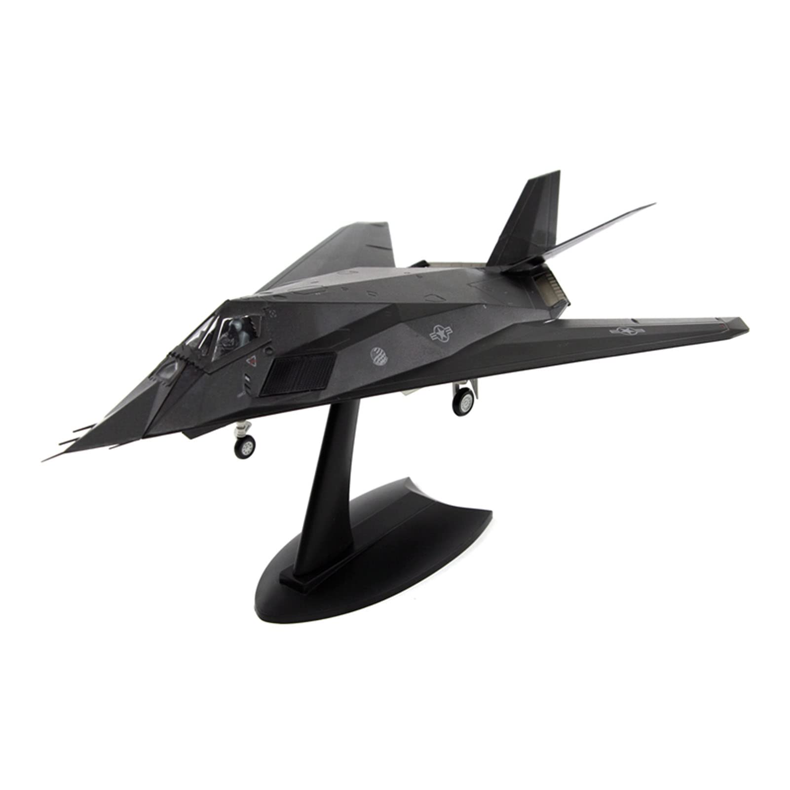 SDBRKYHSimulation aircraft model, US Air Force F-117A Fighter Replica 1/72 Aircraft Model Military Collection Gift