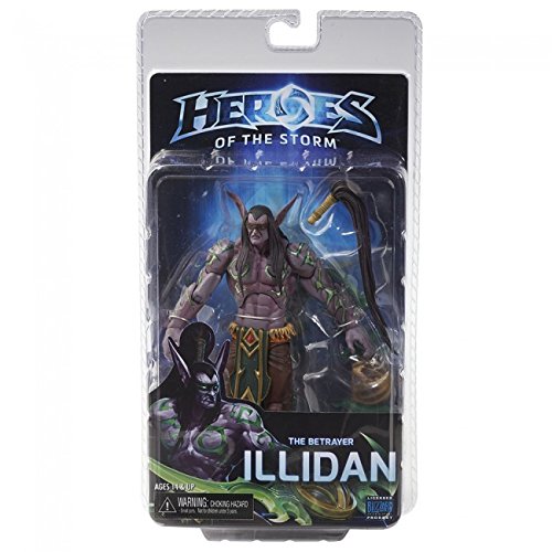 Neca Heroes Of The Storm 7" Scale Illidan Action Figure #TOP1