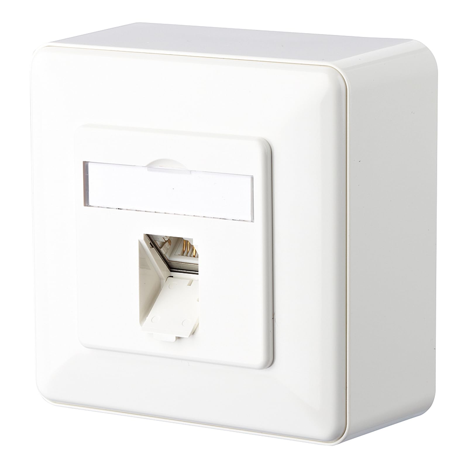 E-DAT C6A 1 Port AP METZ CONNECT Boîtier Finition Pure - 2